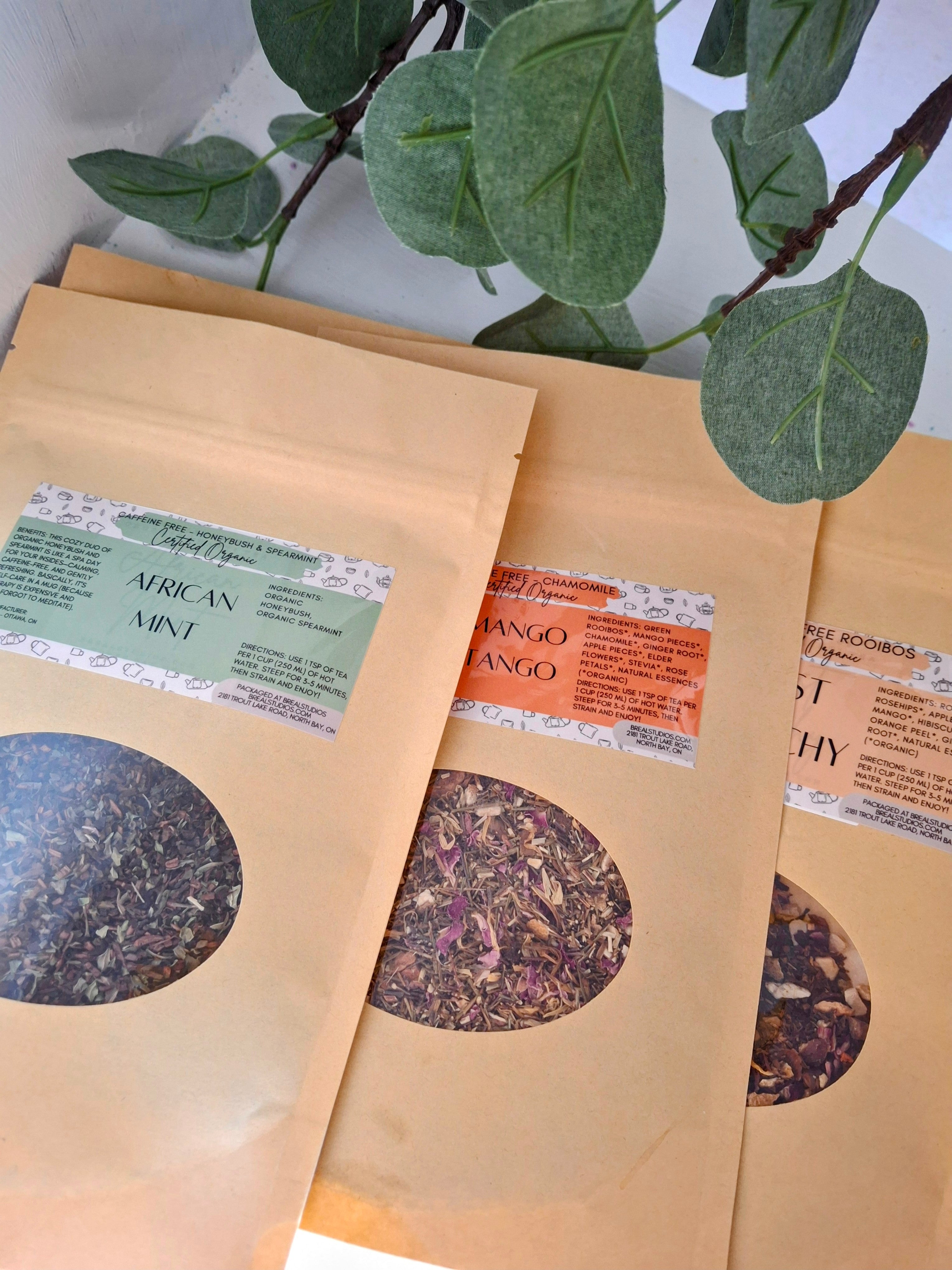 Organic Tea By The Bag