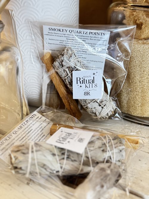 White Buffalo Sage and Palo Santo Moon Ritual kit