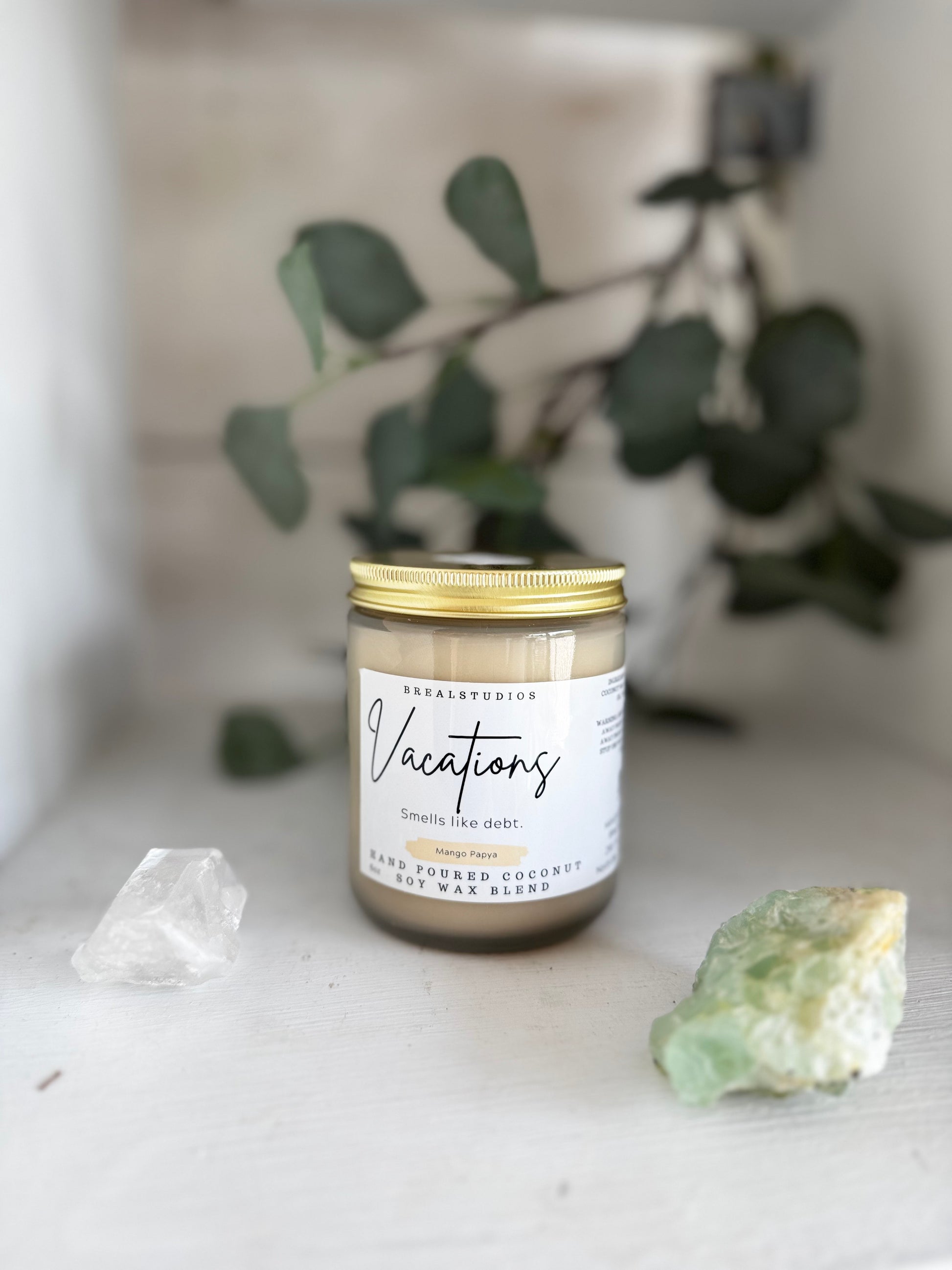 Candles - Hand Poured Coconut Soy Wax Blend