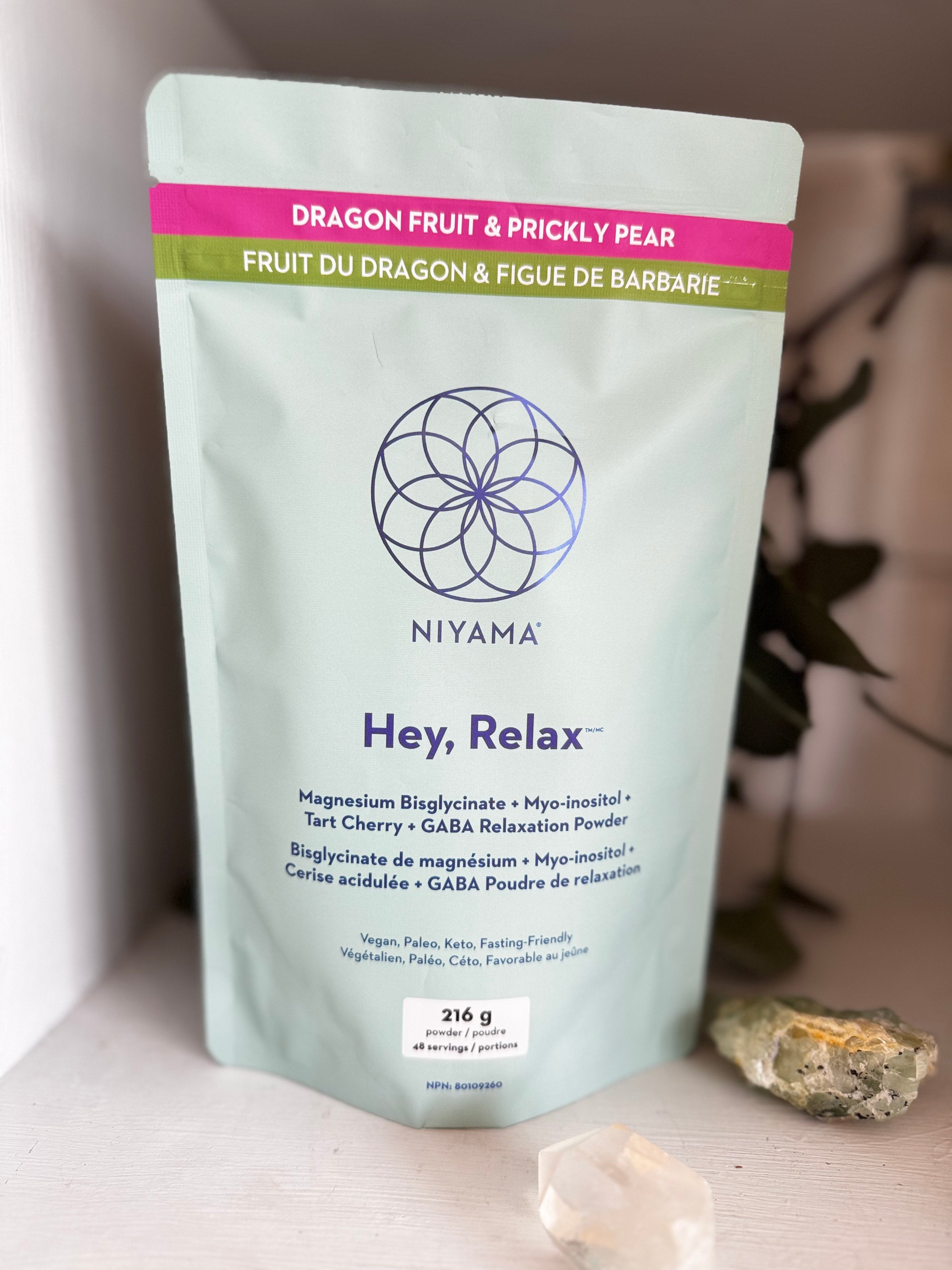 Hey Relax Magnesium Biglycinate Powder - Niyama Wellness