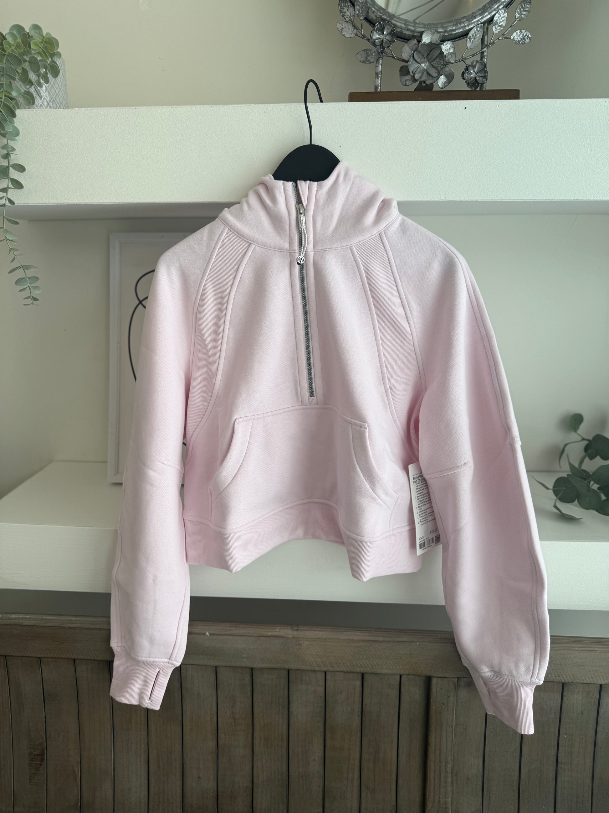 Scuba Oversized Half-Zip Hoodie
