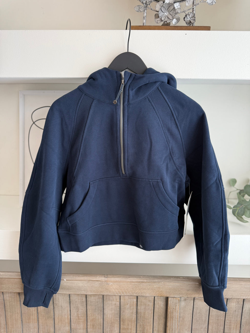 Scuba Oversized Half-Zip Hoodie