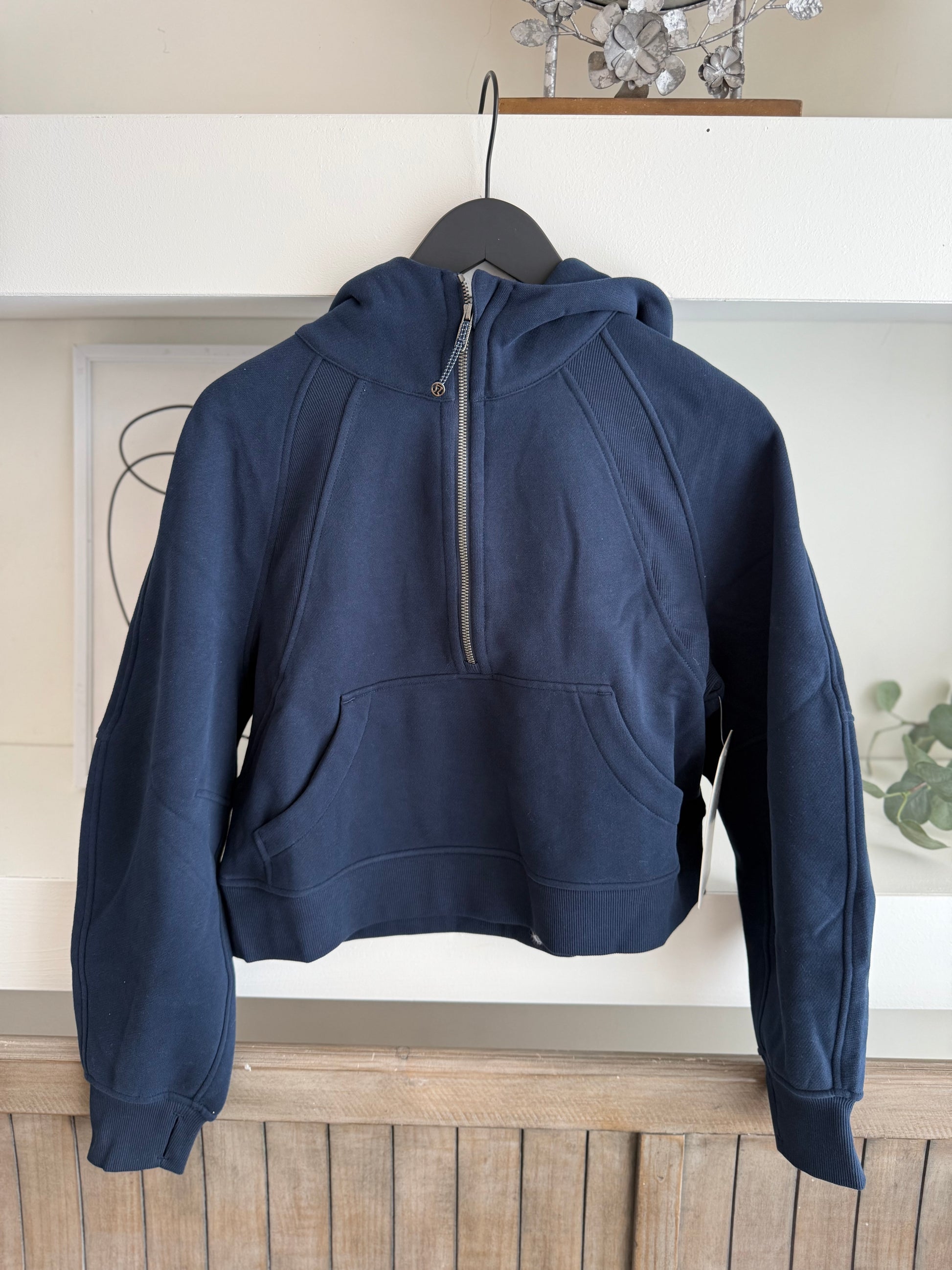 Scuba Oversized Half-Zip Hoodie