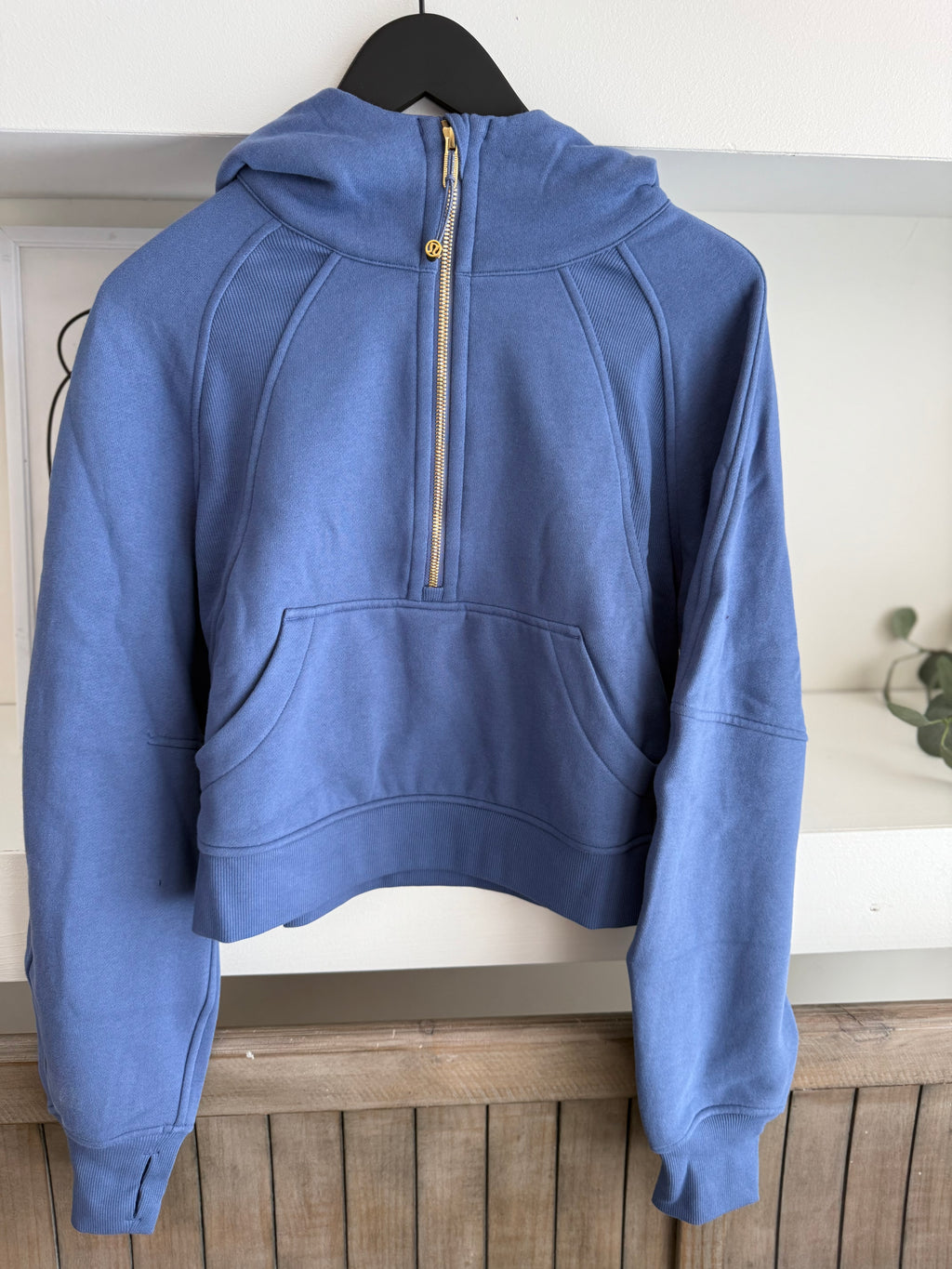 Scuba Oversized Half-Zip Hoodie