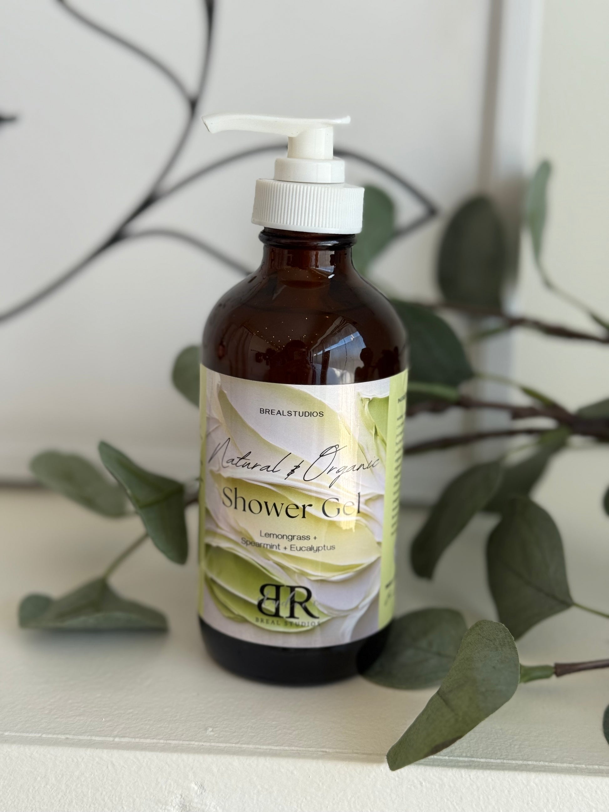 Natural and Organic Shower Gel