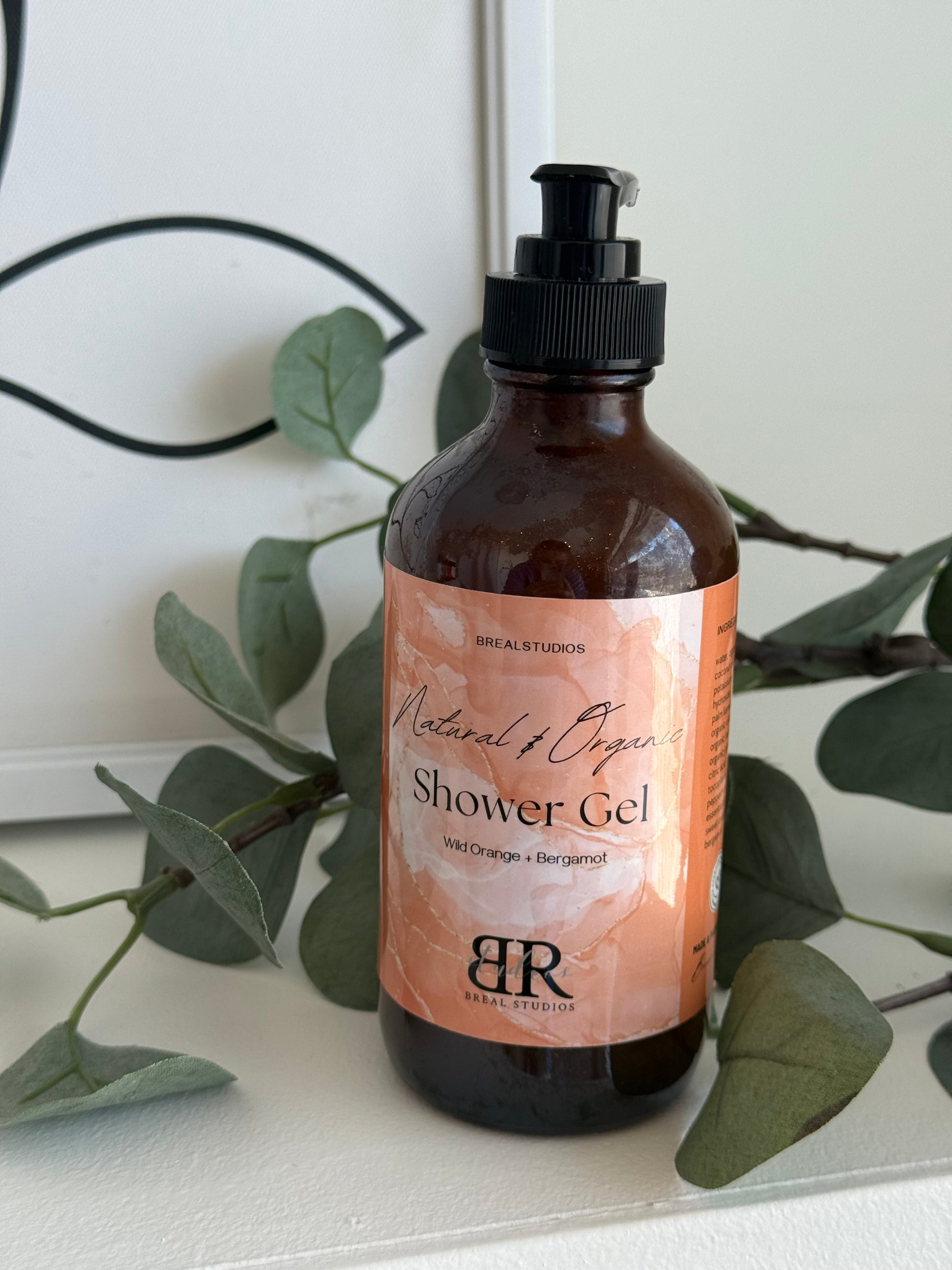 Natural and Organic Shower Gel