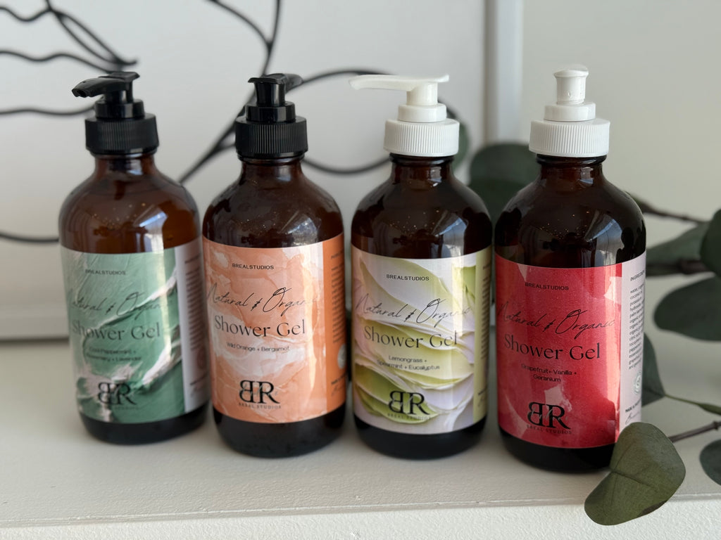 Natural and Organic Shower Gel