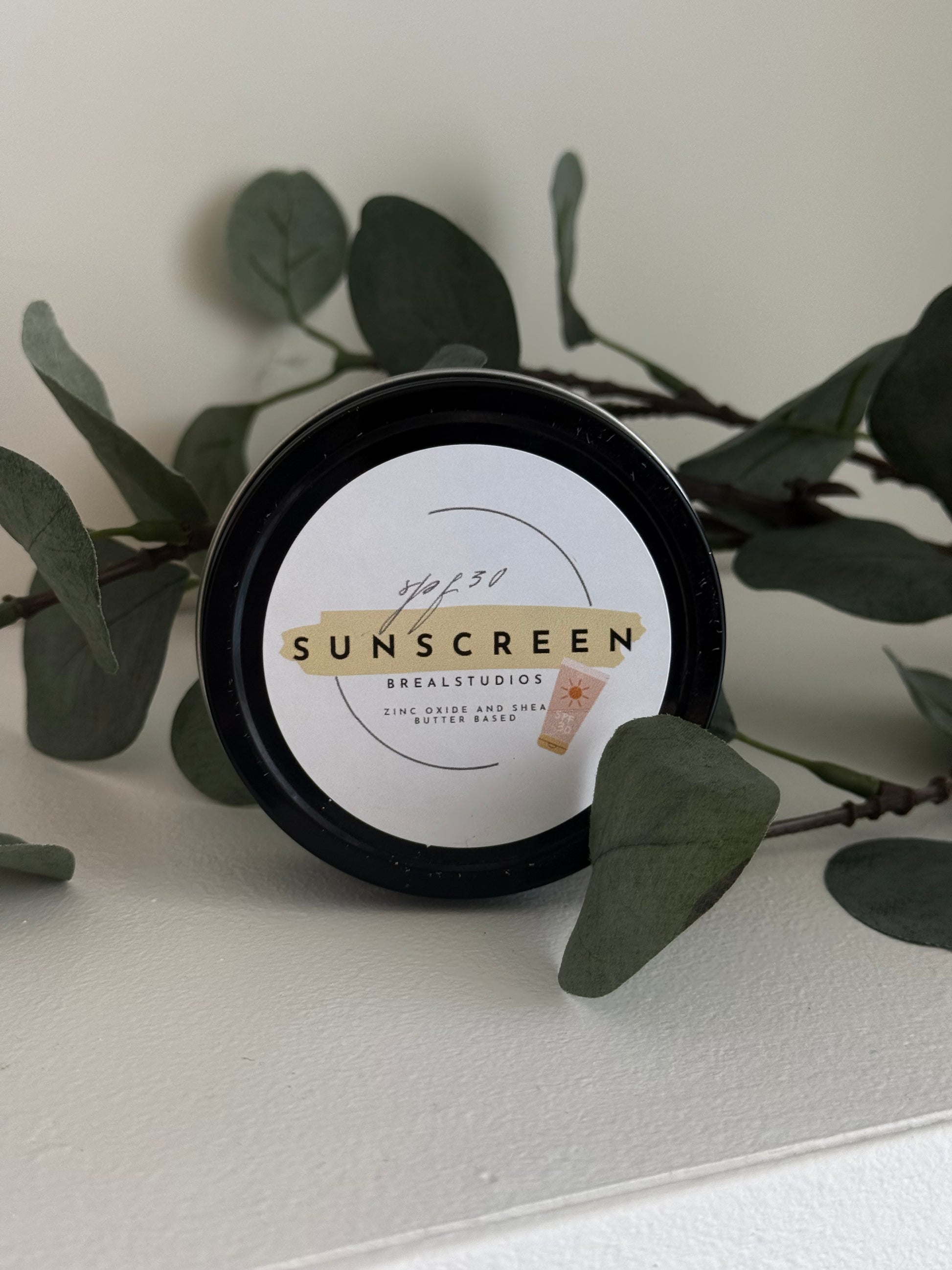 Natural Zinc Oxide Sunscreen