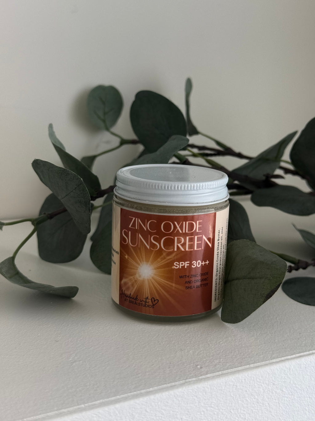 Natural Zinc Oxide Sunscreen