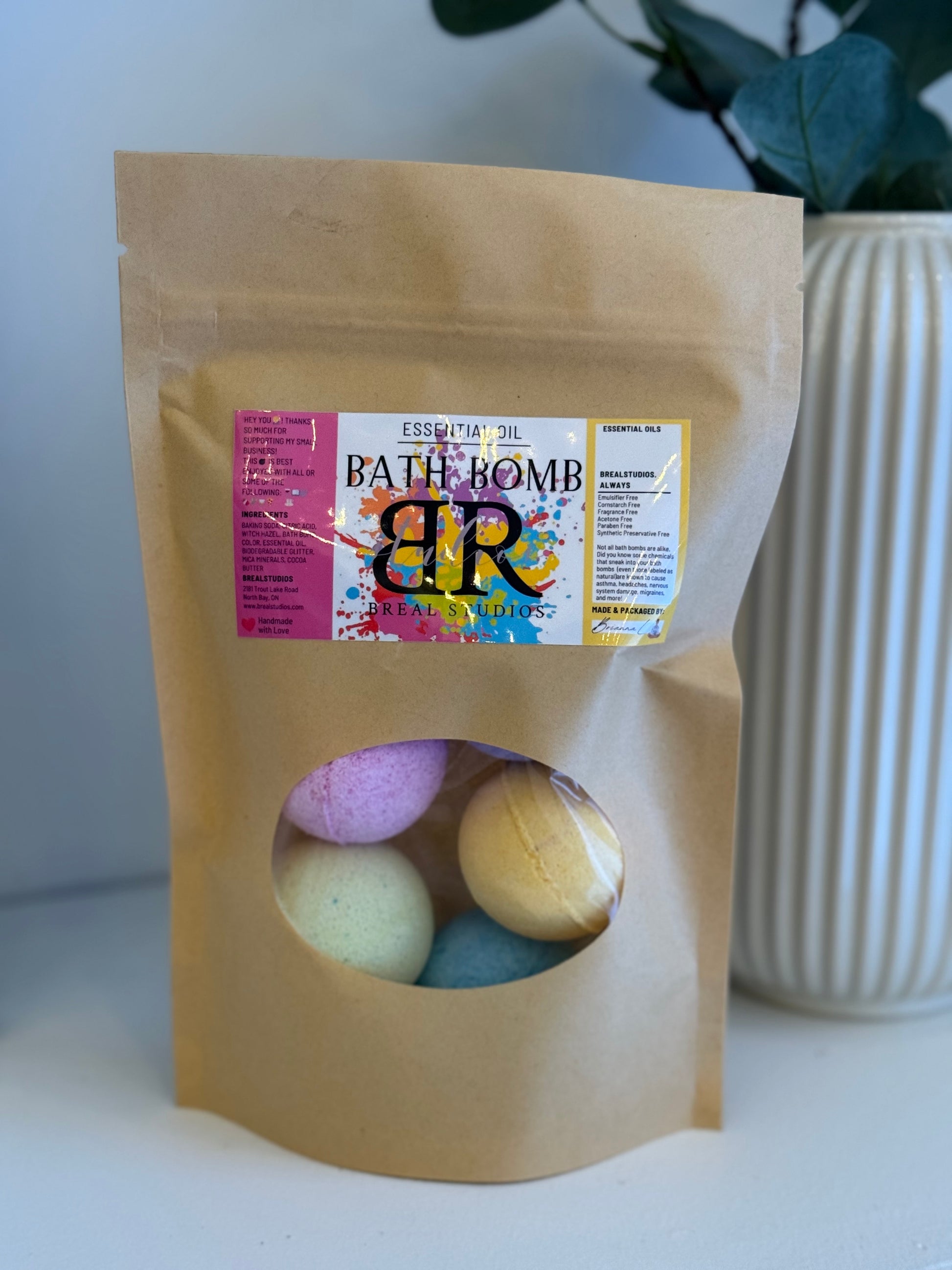 Bath Bomb Discovery Bag