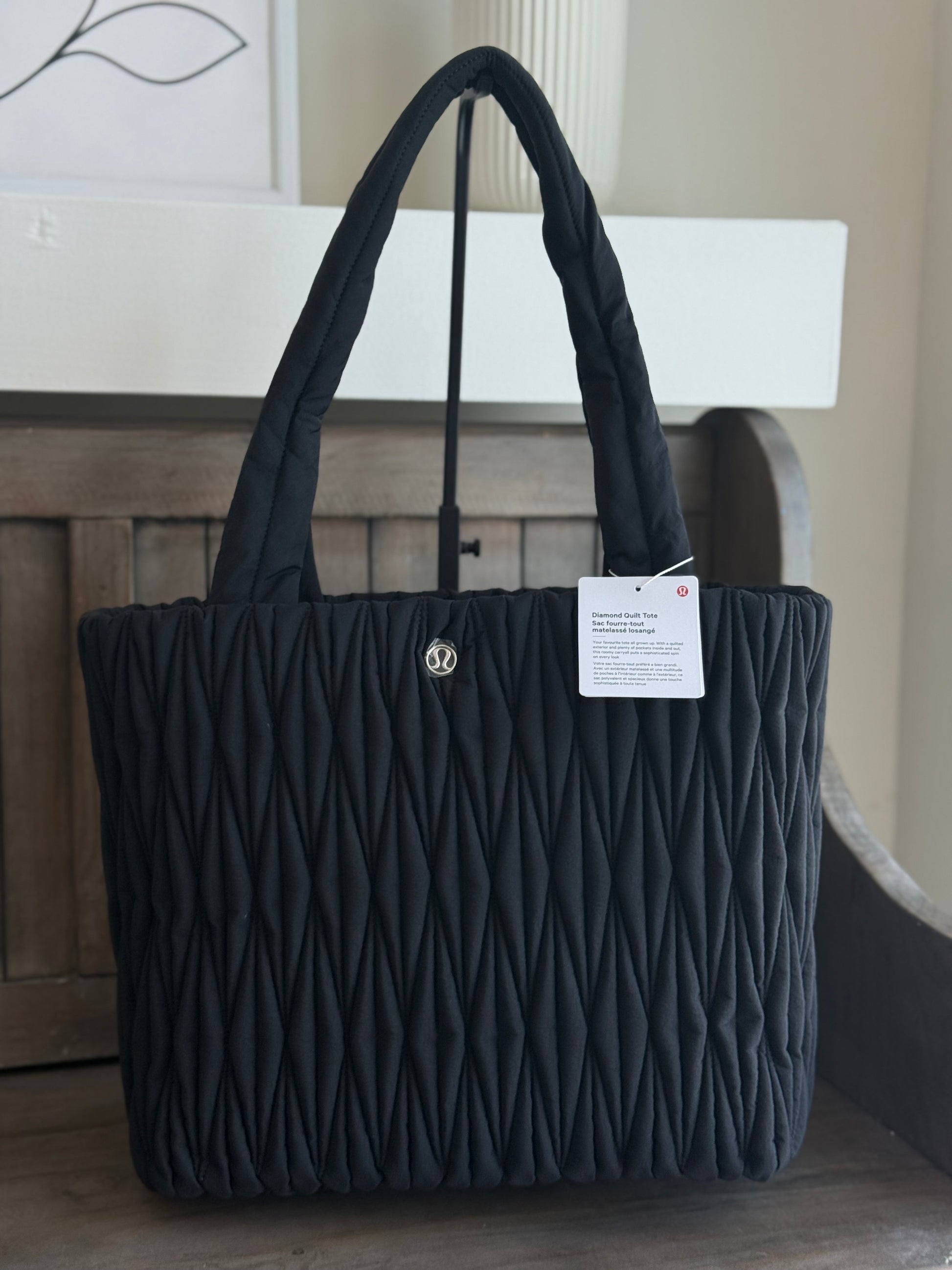 Diamond Quilt Tote