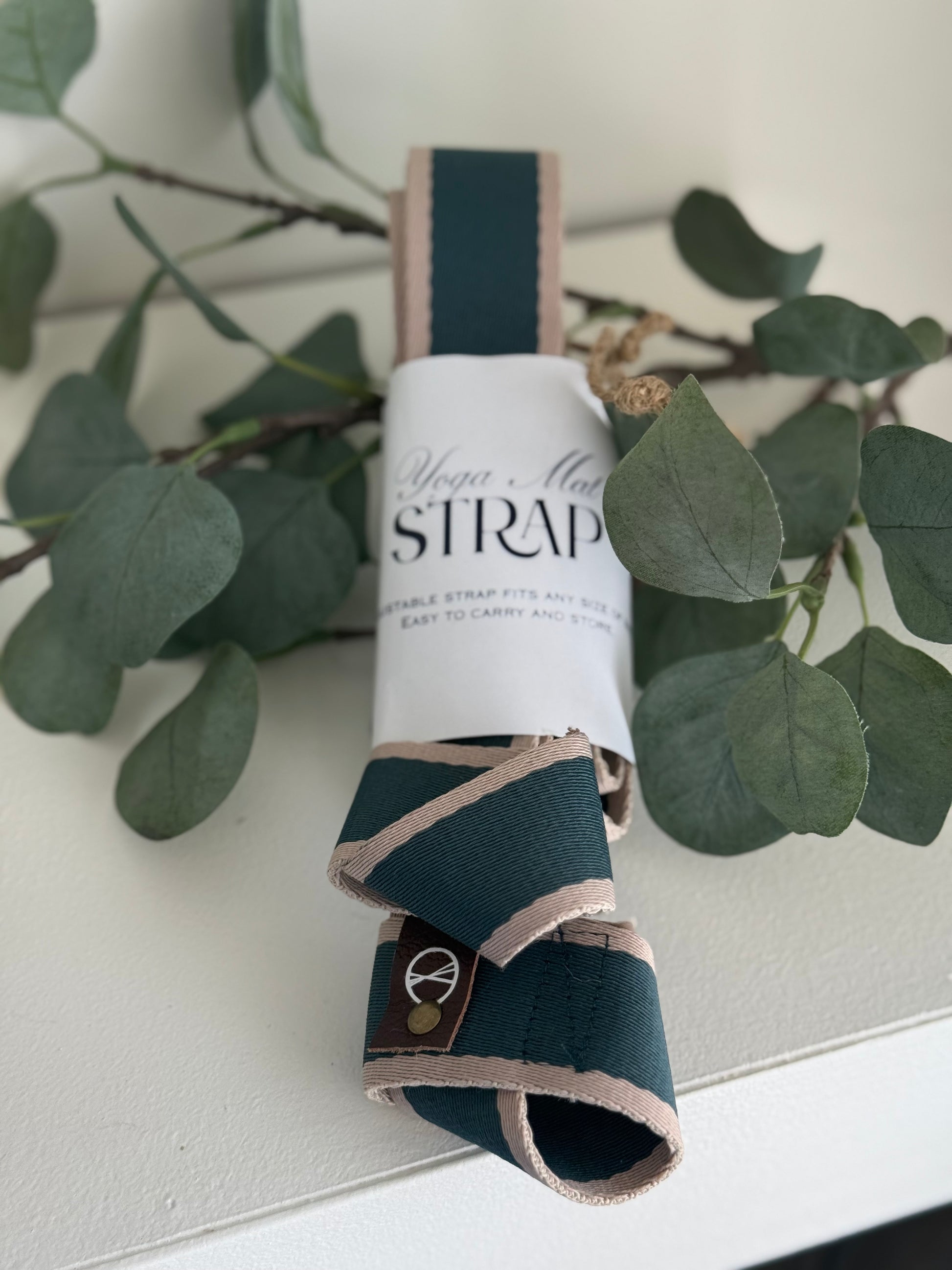 Handmade Yoga Mat Strap by TheThread