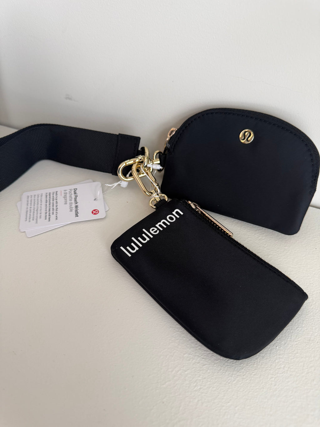 Dual Pouch Wristlet