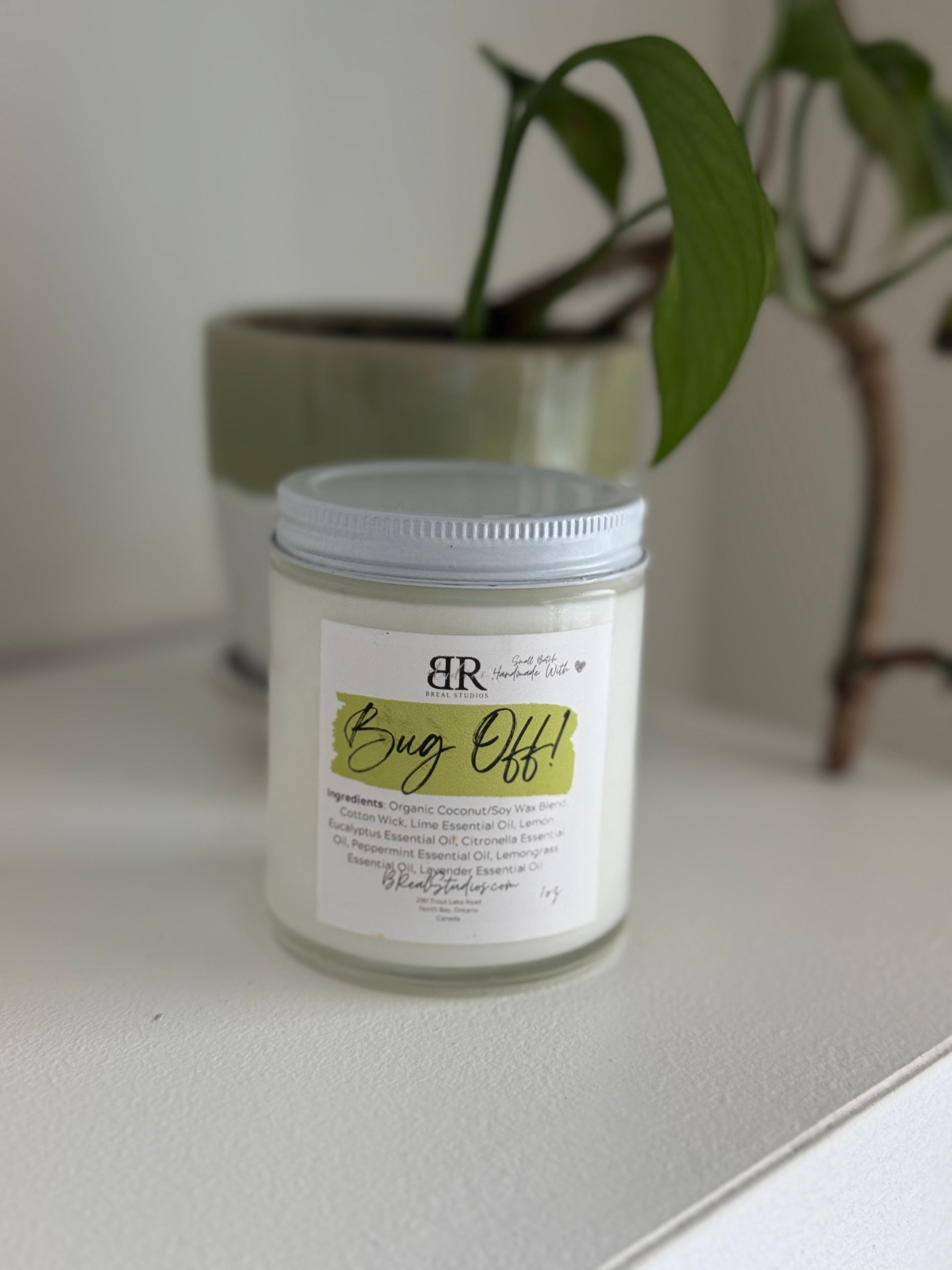 Bug Off! Candle