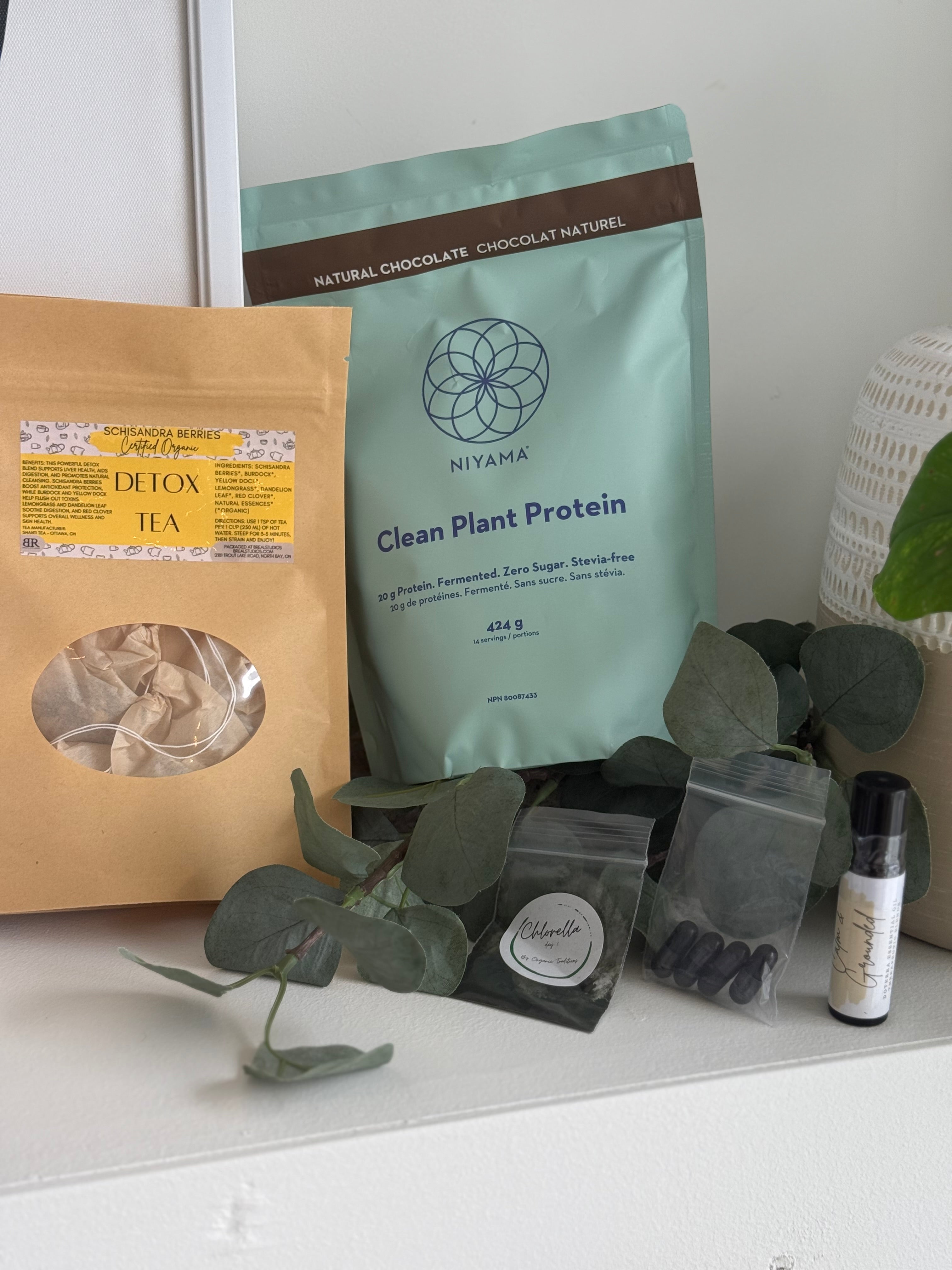 The Detox Box - 7 Day Anti-Inflammatory Meal Plan with Supplements