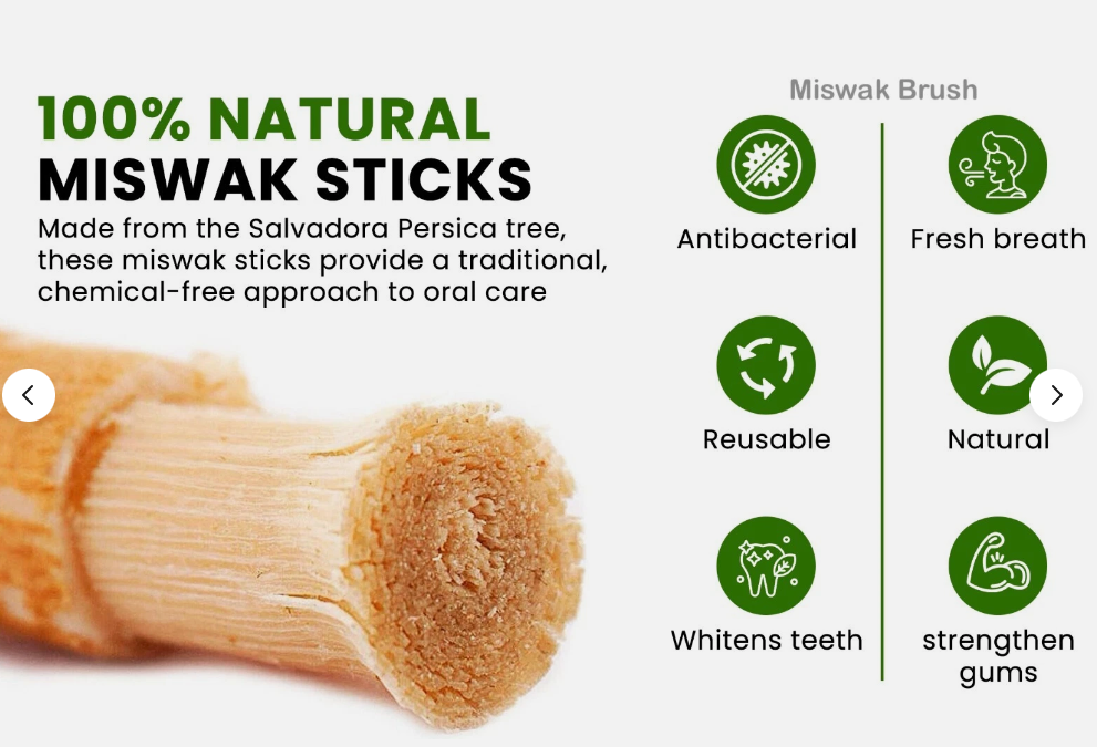 Miswak Natural Toothbrush Stick