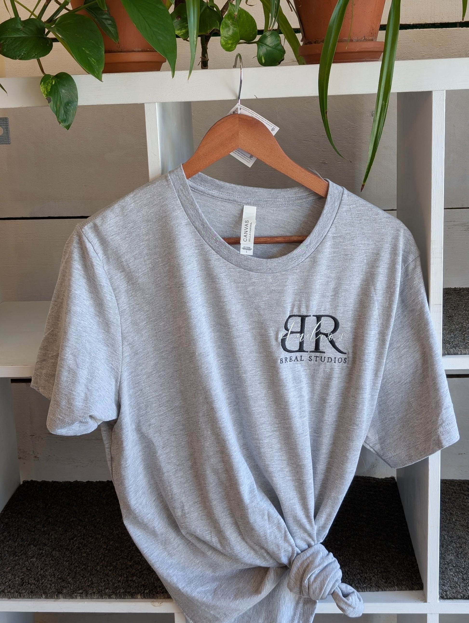 BReal Unisex Jersey T-Shirt Round Neck + V-Neck