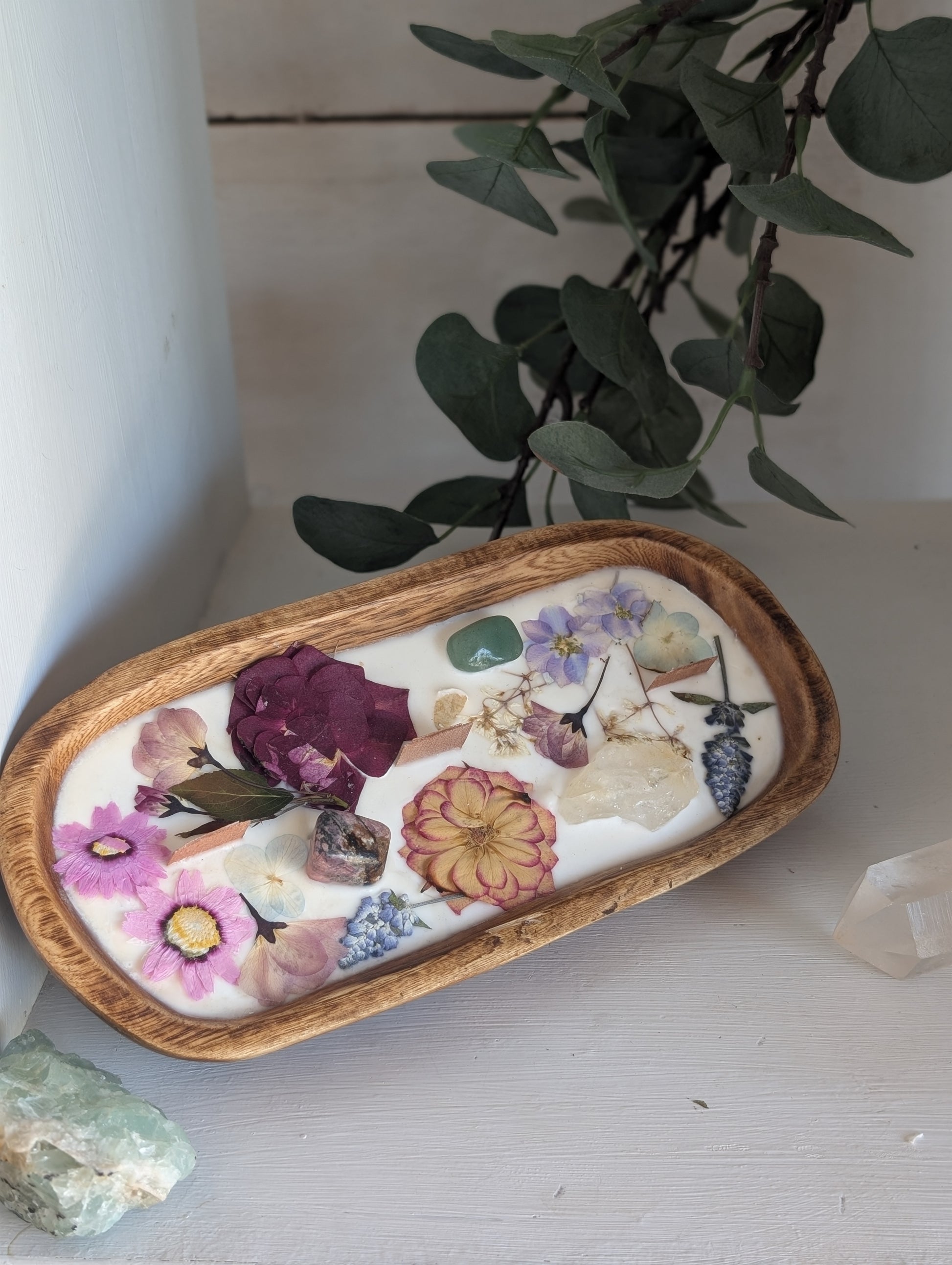 The Pauline - Crystal Candle