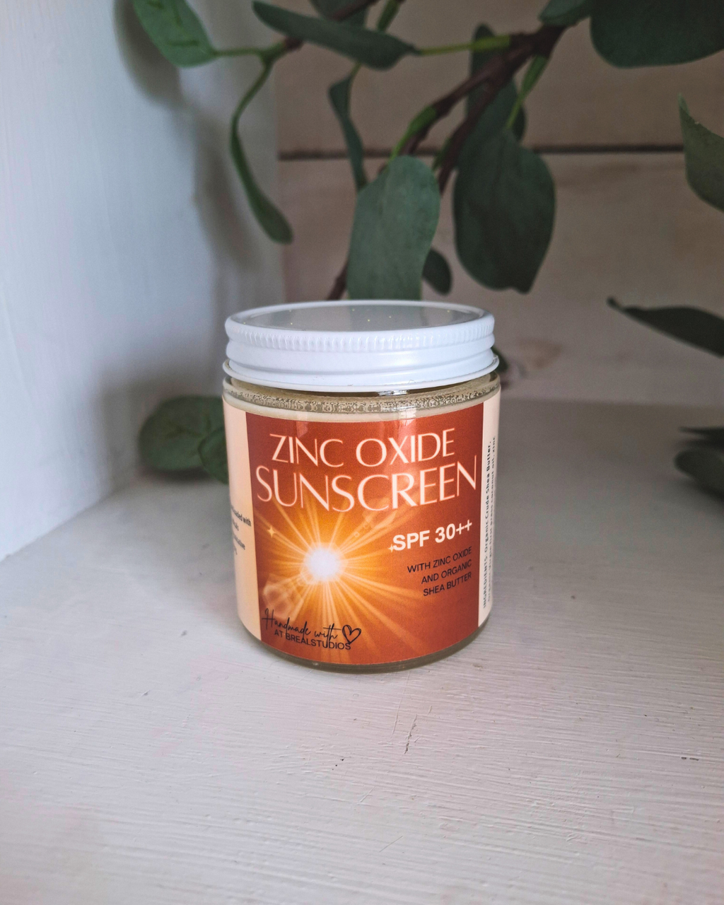Natural Zinc Oxide Sunscreen