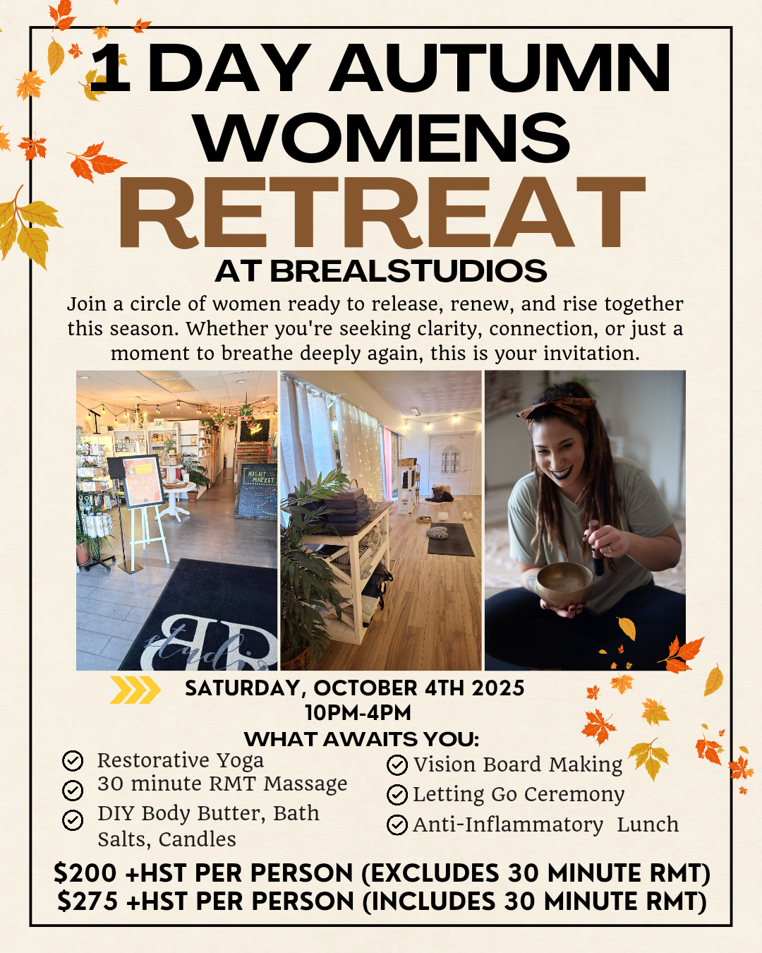 1 Day Fall Womens Retreat