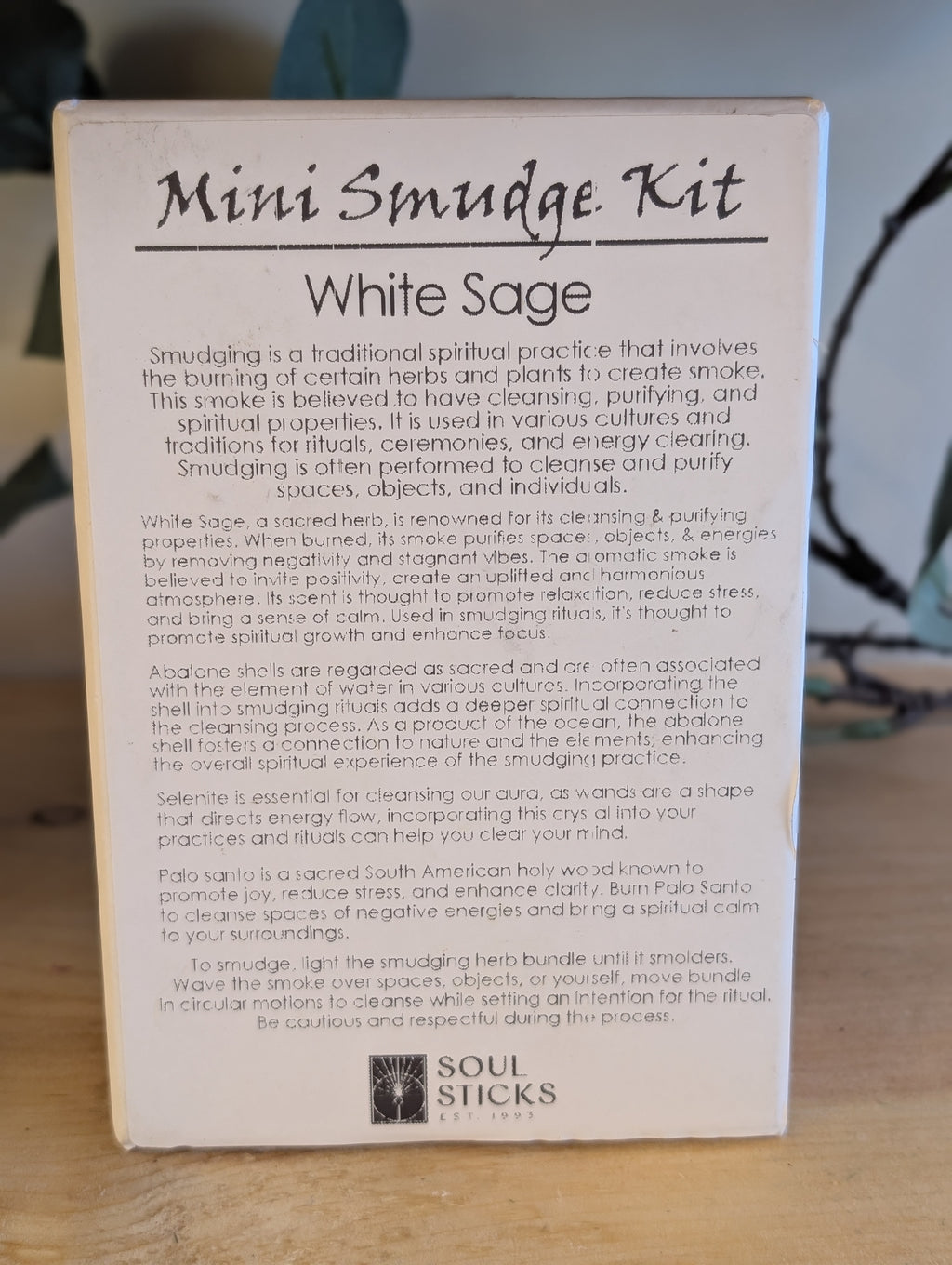 Smudge Kit